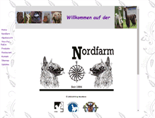 Tablet Screenshot of nordfarm.ch